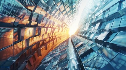 Abstract 3d business background