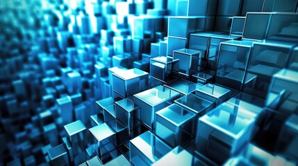 Obraz premium Abstract 3d business background