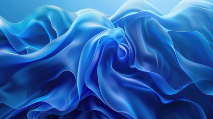 Obraz premium 3D Abstract blue background