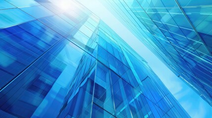 Fototapeta premium Abstract colorful business background
