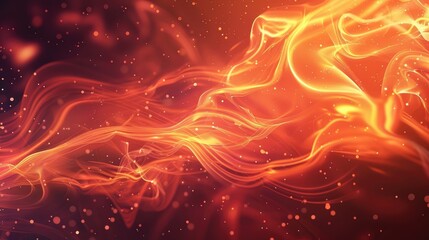 Fototapeta premium Abstract flame for banner background, flame background