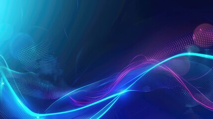 Obraz premium Abstract neon business background.