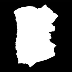 Tarapaca region map, administrative division of Chile.