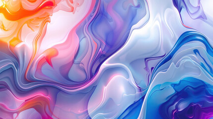 Abstract random color liquid marble background
