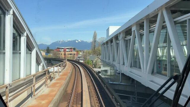 SkyTrain, light and fully automatic transit metro system has 69 km of track and 47 stations on 3 lines. Expo Line was open 1985, Millennium in 2002 and Canada Line