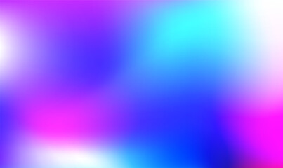 Fototapeta premium Abstract liquid gradient background. Blue Pink waves gradient background. Blue vector blurred and colored backdrop. Gradient mesh. The best blurred design for your business. Premium Vector EPS10.