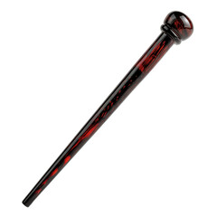 Naklejka premium A croupier stick on solid white background