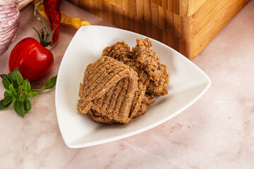 Liver Pate spread in the bowl