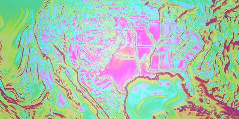 heat map, texture, 3d background, holographic material