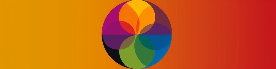 Fototapeta premium Abstract Colorful Pie Chart Visualization: Data Analytics and Business Statistics Concept. AI-Generated 4K Illustration Depicting Five-Segment Circle Graph for Financial Reports, Market Share Analysis