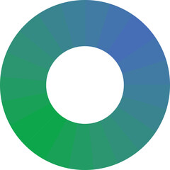 Color theory diagram