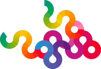 Obraz premium Color theory diagram