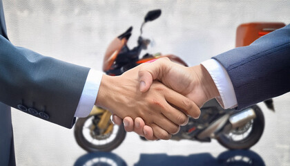 motorcycle shopping,trade,deal concept