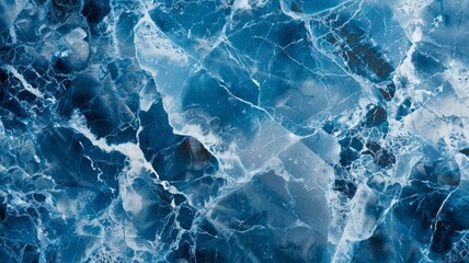 Obraz premium Abstract background with blue and white marble texture, symbolizing elegance, natural beauty, sophistication, serenity, and luxury.