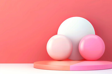 Fototapeta premium Abstract background with material design infinite pattern