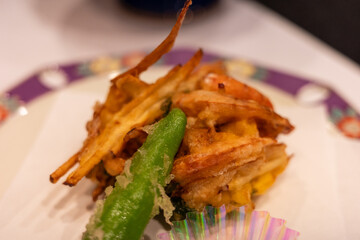 日本の香川県高松市で食べたとても美味しい日本料理