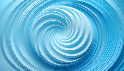 Abstract Blue Swirling Pattern Background