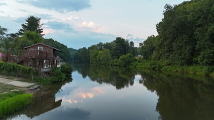 Obraz premium lake in the mountains