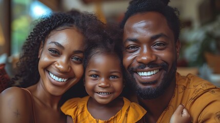 Fototapeta premium A happy family spending time together