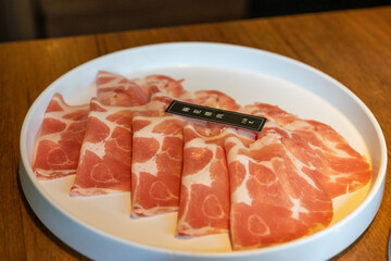Enjoy fresh delicious and juicy beef slices