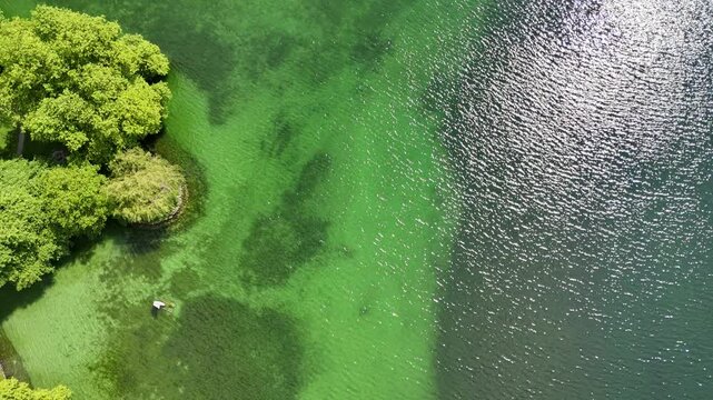 Cham Zugersee/Lake Zug, Switzerland - Droneshot