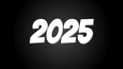 2025 new year logo. New business goal strategy concept. 2025 goal planning business concept. suit for banner, cover, poster, flyer, card, greeting card, website, brochre. vector illustration