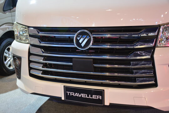 Foton traveller at Manila International Auto Show in Pasay, Philippines