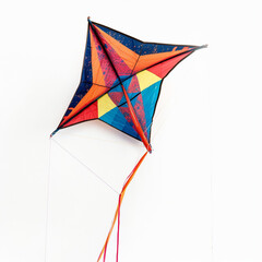 Kite isolated on white background