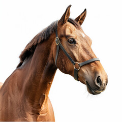 Obraz premium Horse isolated on white background