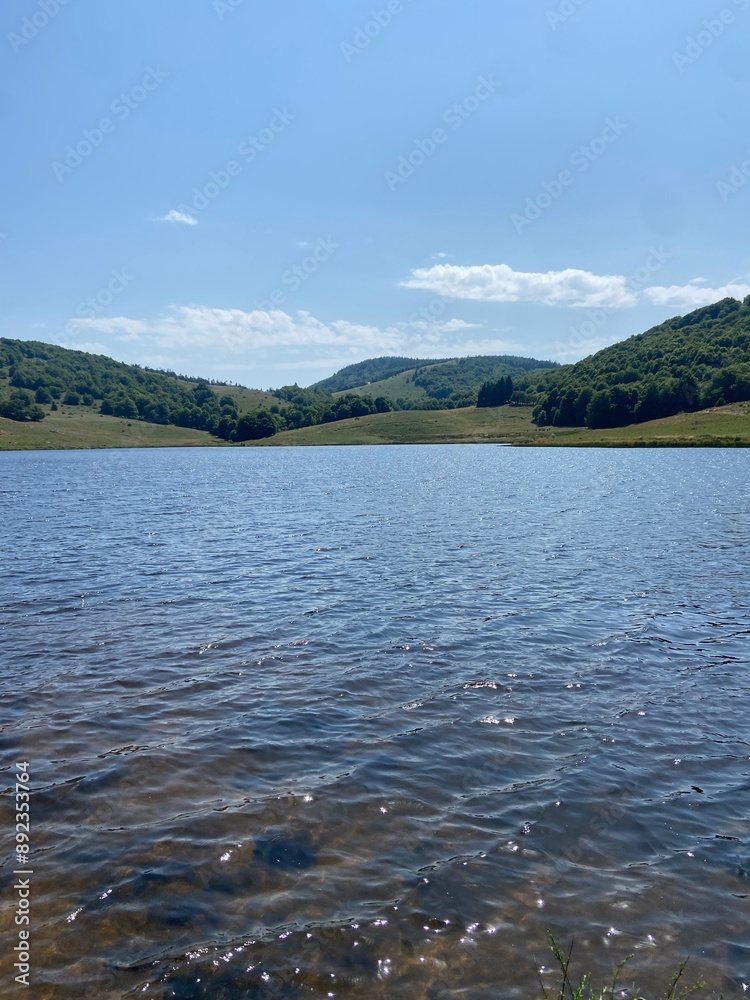 Canvas Prints Lac des Pises dans les Cévennes