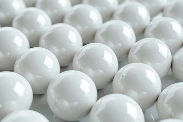 image of white bingo balls