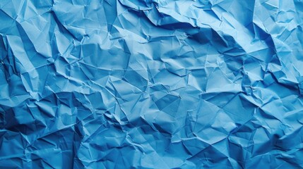 Fototapeta premium Blue paper texture on plain background