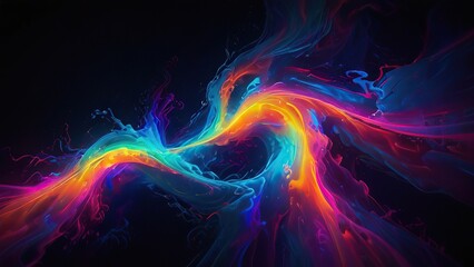 abstract background with smoke