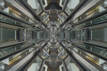 Abstract metal background. Vector 3d illustration. Geometric cover design. Elegant backdrop. Jewelry pattern. Design, Banner, Creative