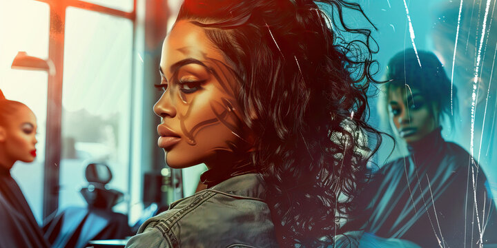 Refined Salon: A luxurious hair salon staffed by talented African American stylists offering various hair services.