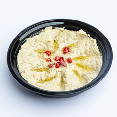 cottage cheese in a bowl