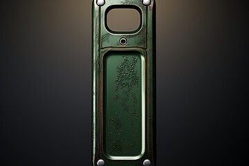 Metal Bottle Opener isolated on transparent background.