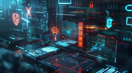 Secure online payment platform employing advanced cybersecurity measures.