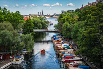 Central Stockholm, capital of Sweden
