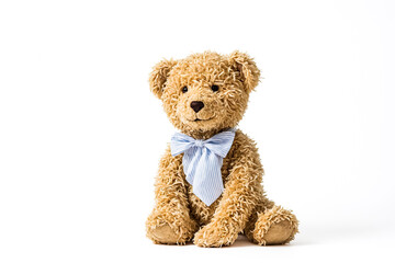 Obraz premium Cute Teddy Bear with Bowtie