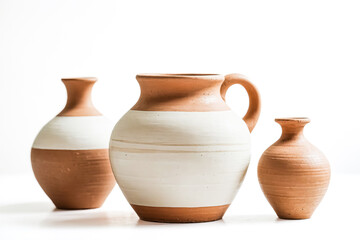 Three Earthenware Pots