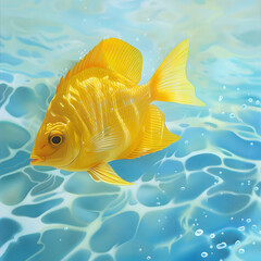 fish in the aquarium