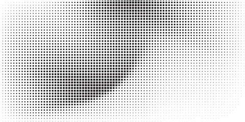 Halftone dots on blue background. Comic pop art style blank layout. Template design for comic book, presentation, sale or web banner. Vector illustration