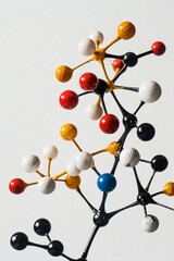 Obraz premium Illustrate the chemical bonding between atoms in a molecule