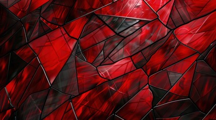 High contrast red and black plexus pattern, making a bold statement with room for equally bold text