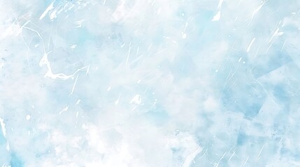 Fototapeta premium Serene Watercolor Waves in Blue Tones for Tranquil Backgrounds and Artistic Decor Inspirations