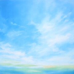 Obraz premium blue sky background