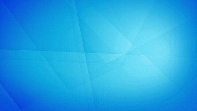 abstract Blue background with lines and triangle
