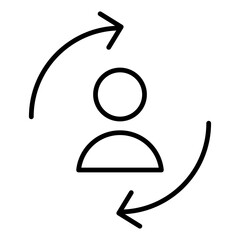 Customer Retention vector icon