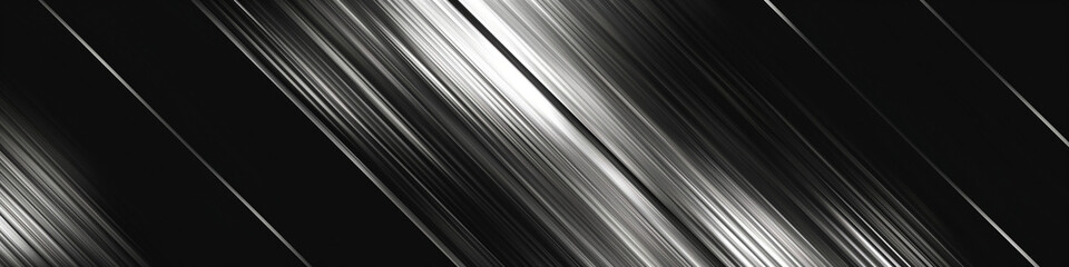 Metallic Black and White Background